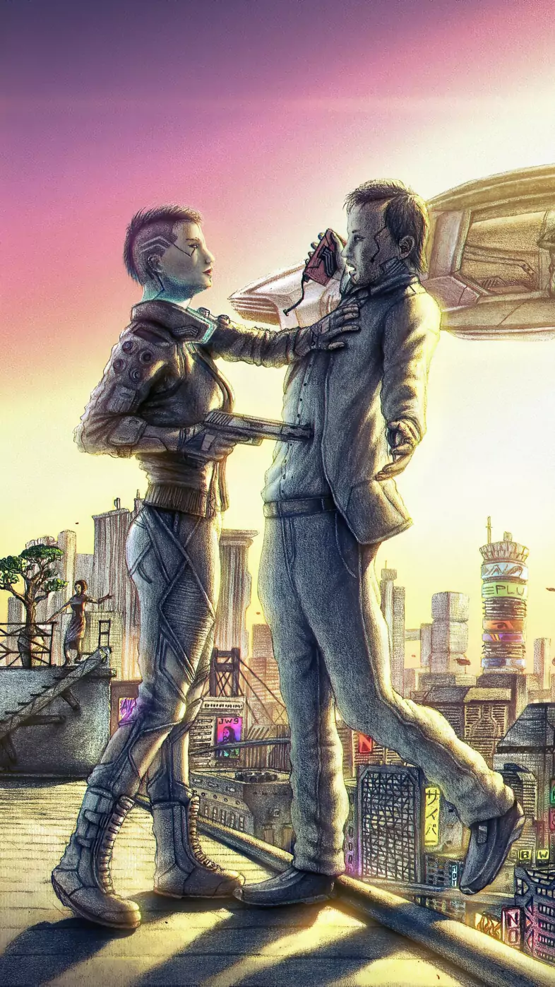 2020 game cyberpunk wallpaper