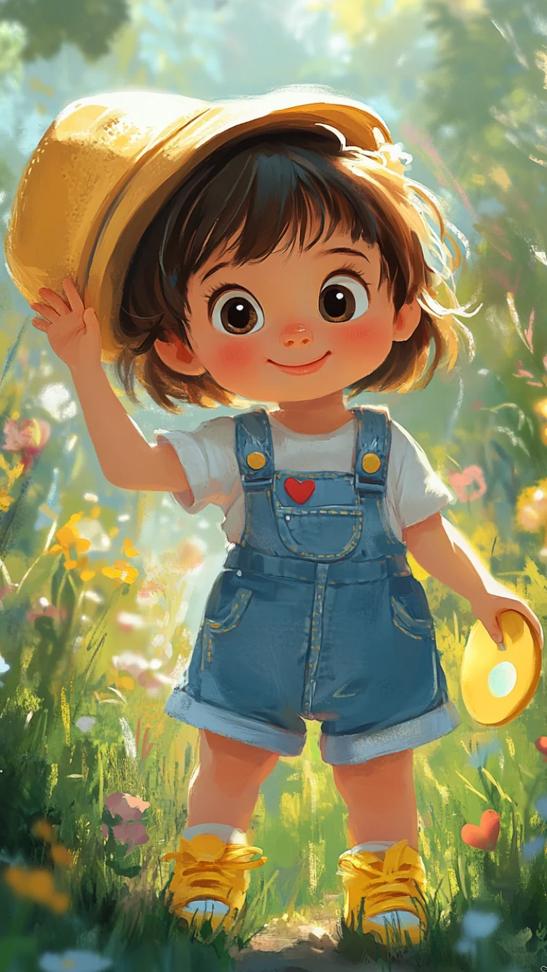 A cute baby girl wallpaper