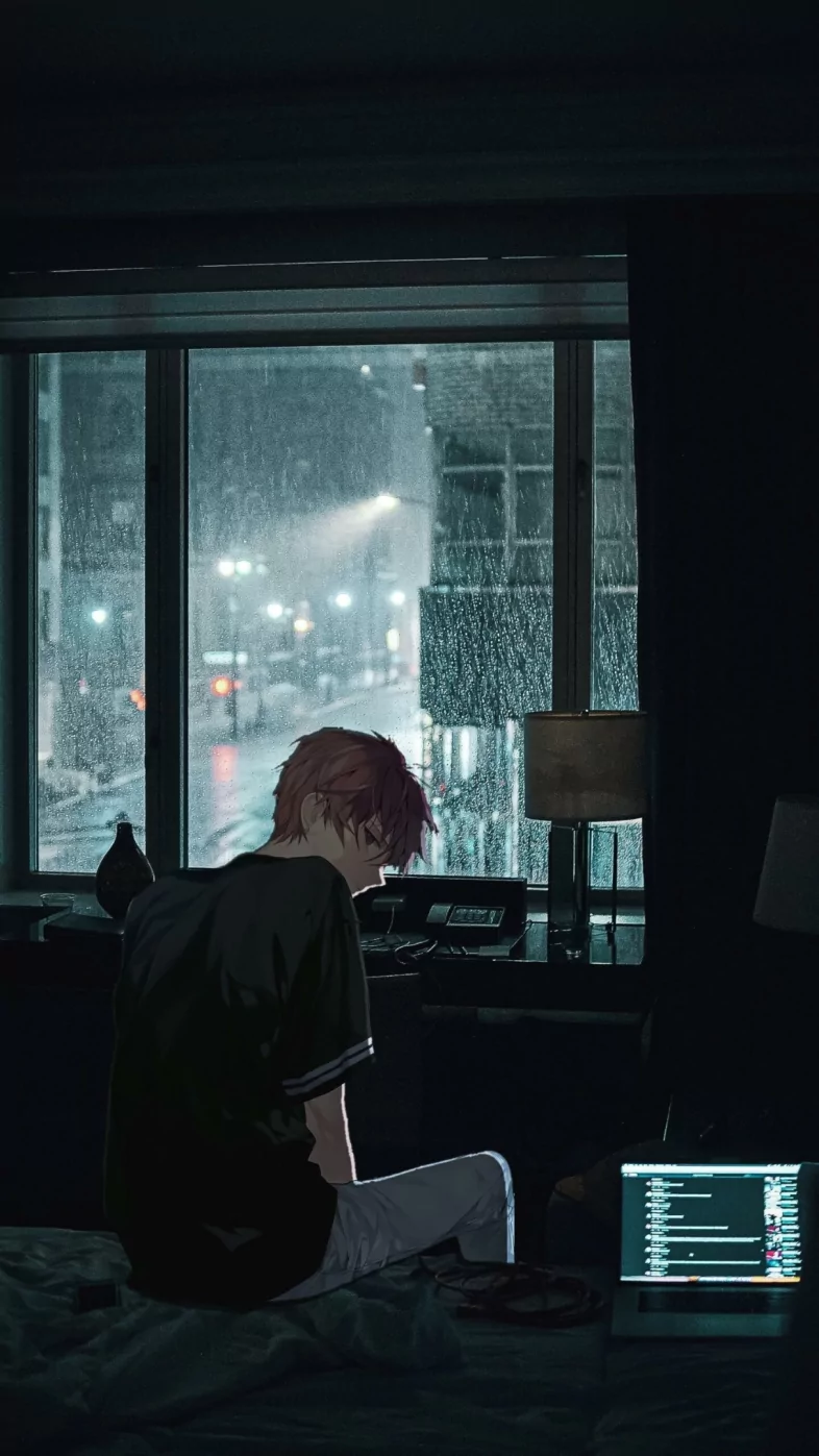 Aesthetic Anime boy wallpaper