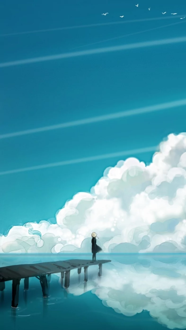 Aesthetic alone Anime  wallpaper