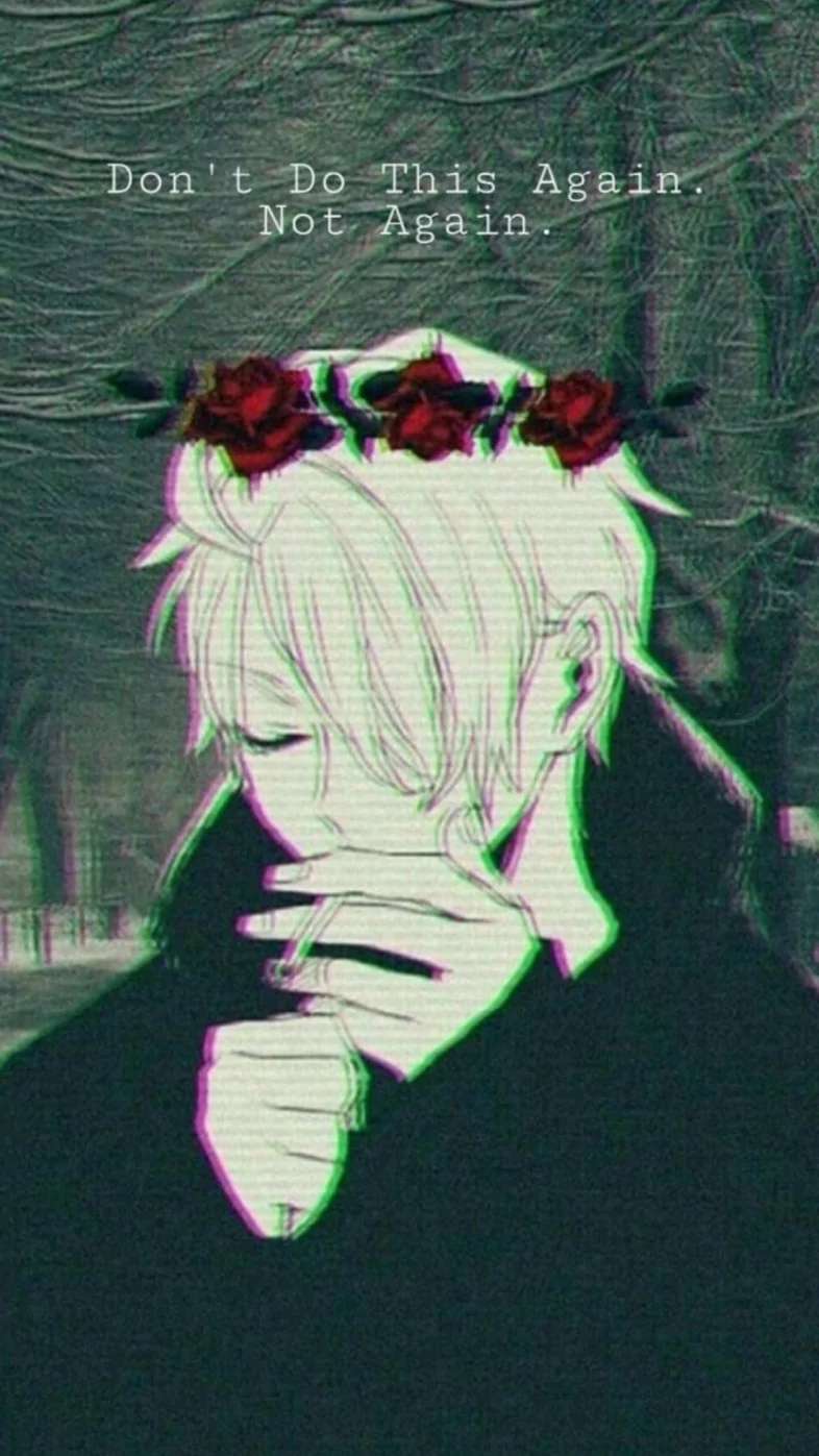 Aesthetic attitude anime wallpaper