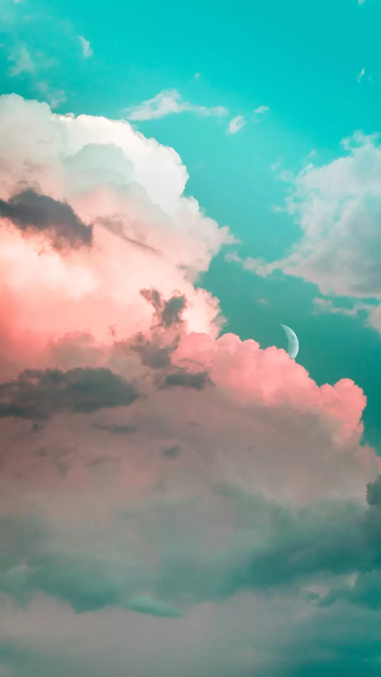 Aesthetic cloud sky wallpaper
