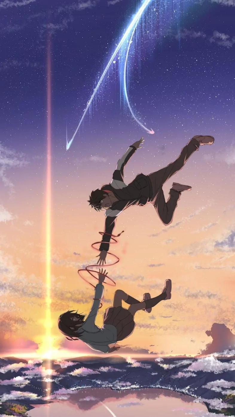 Aesthetic love Anime wallpaper