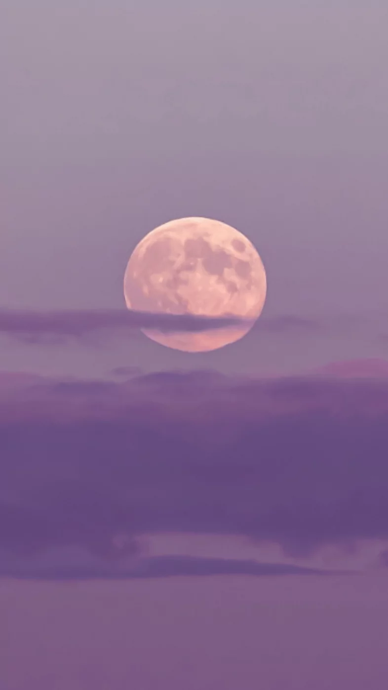 Aesthetic moon wallpaper