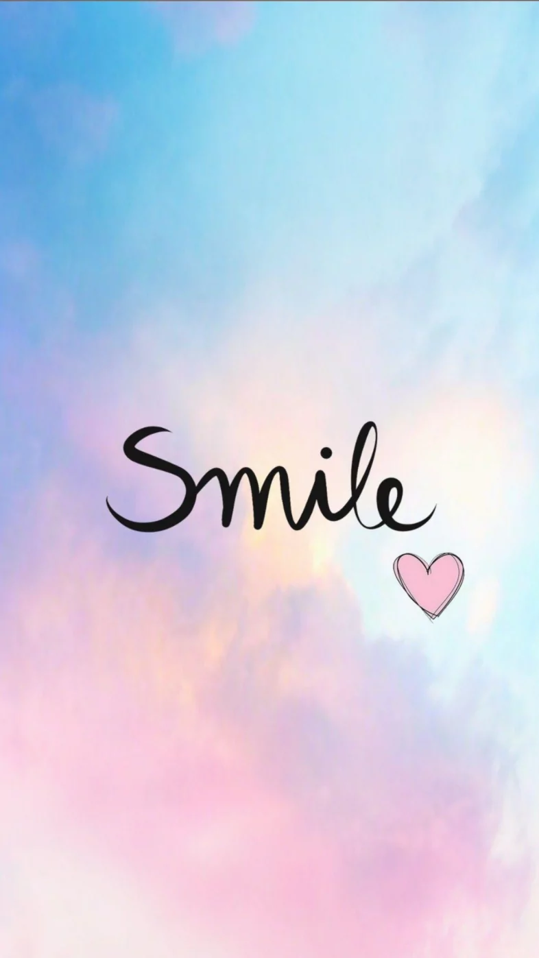 Aesthetic smile wallpaper