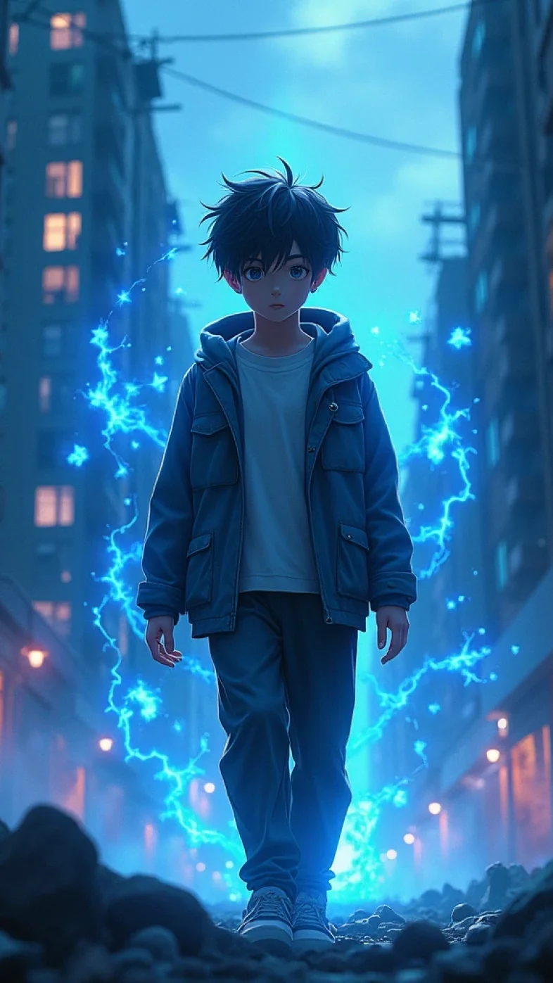Alone anime boy wallpaper
