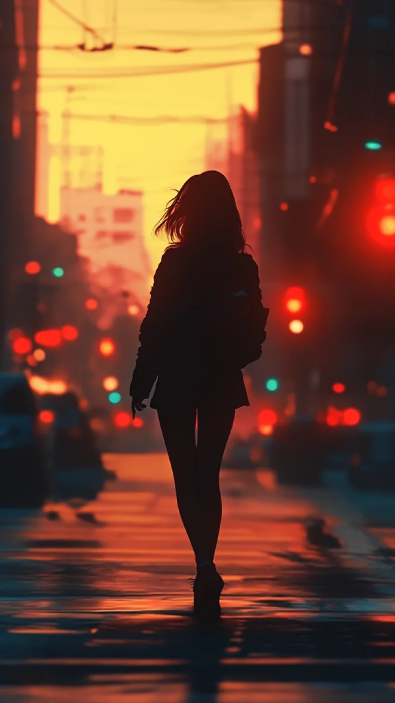Alone girl wallpaper