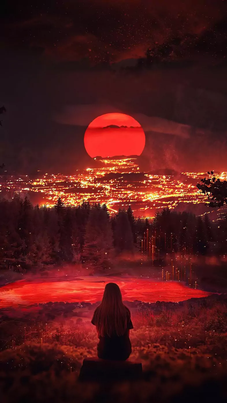 Alone girl wallpaper