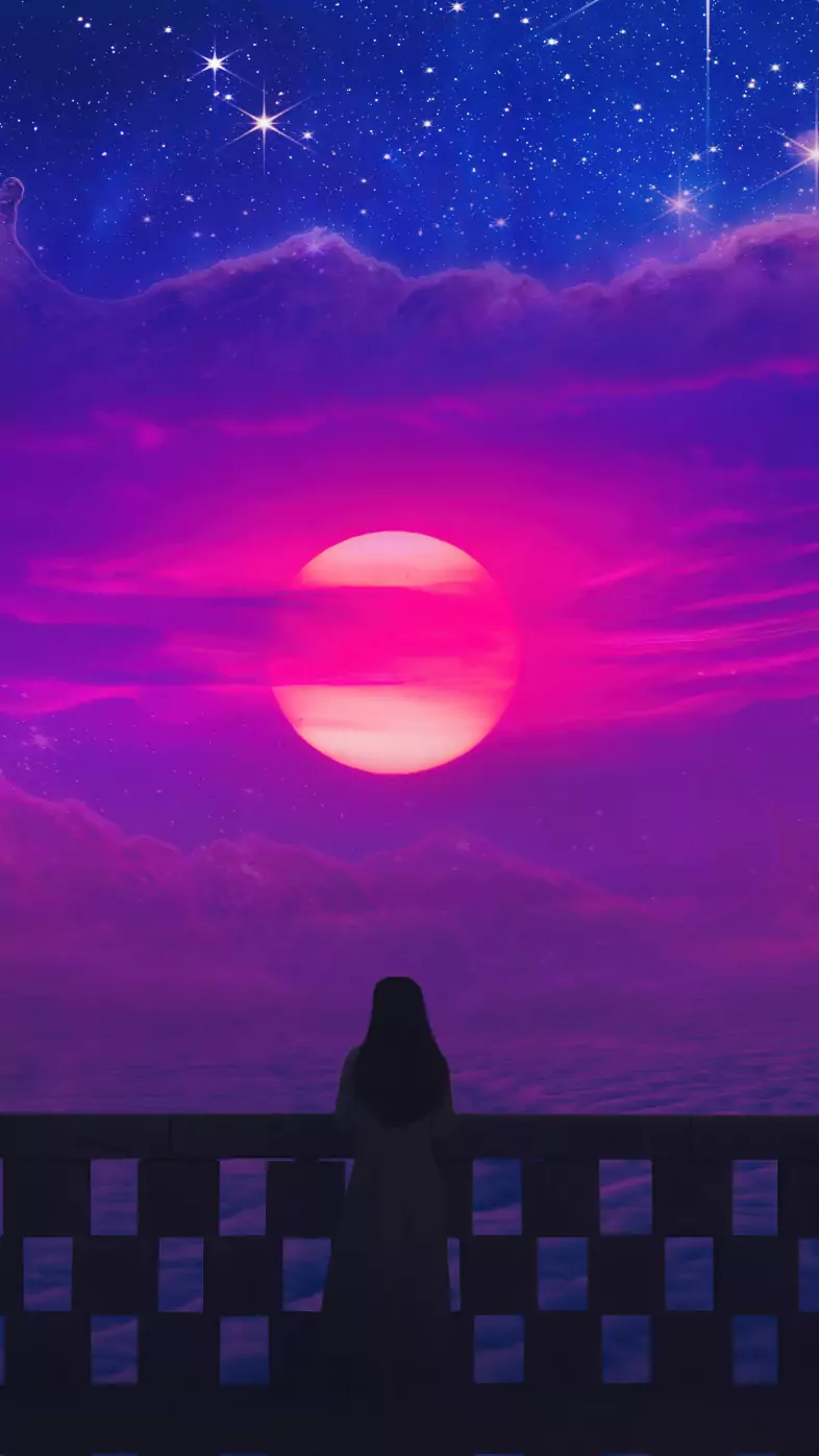Alone girl wallpaper