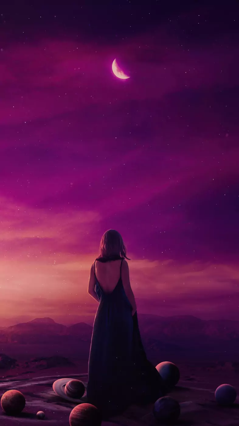 Alone girl wallpaper