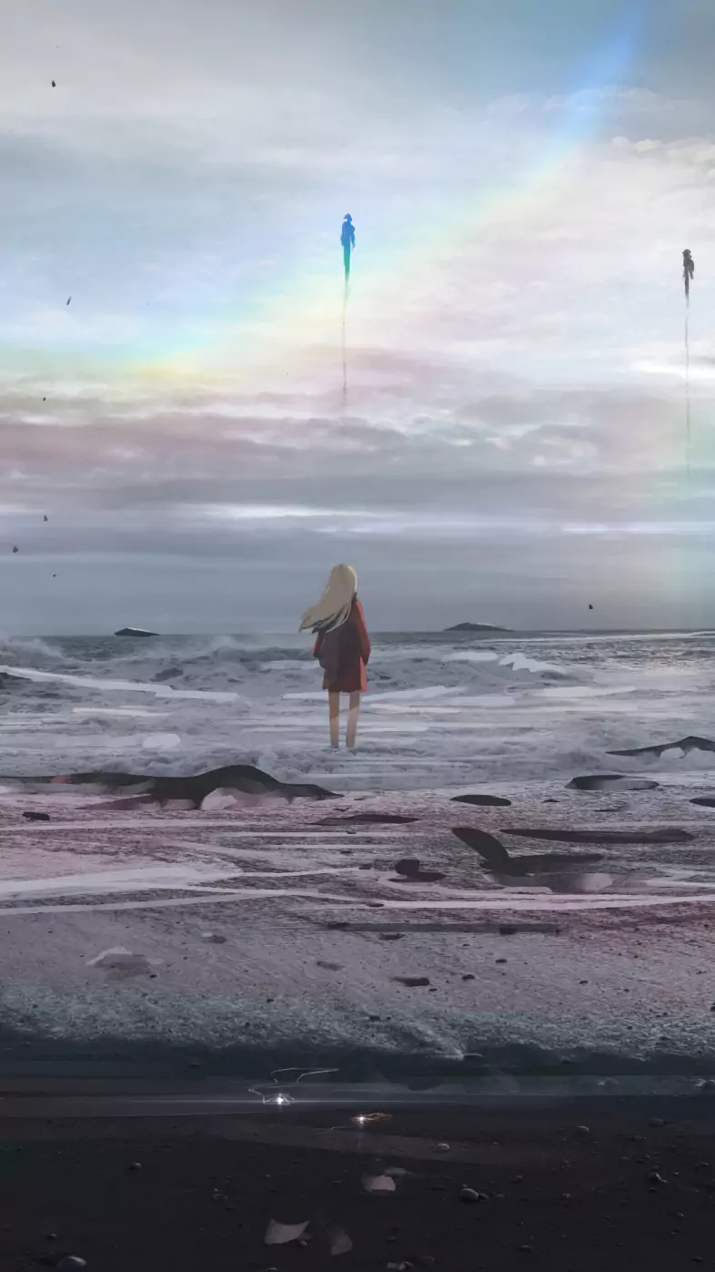 Alone girl wallpaper