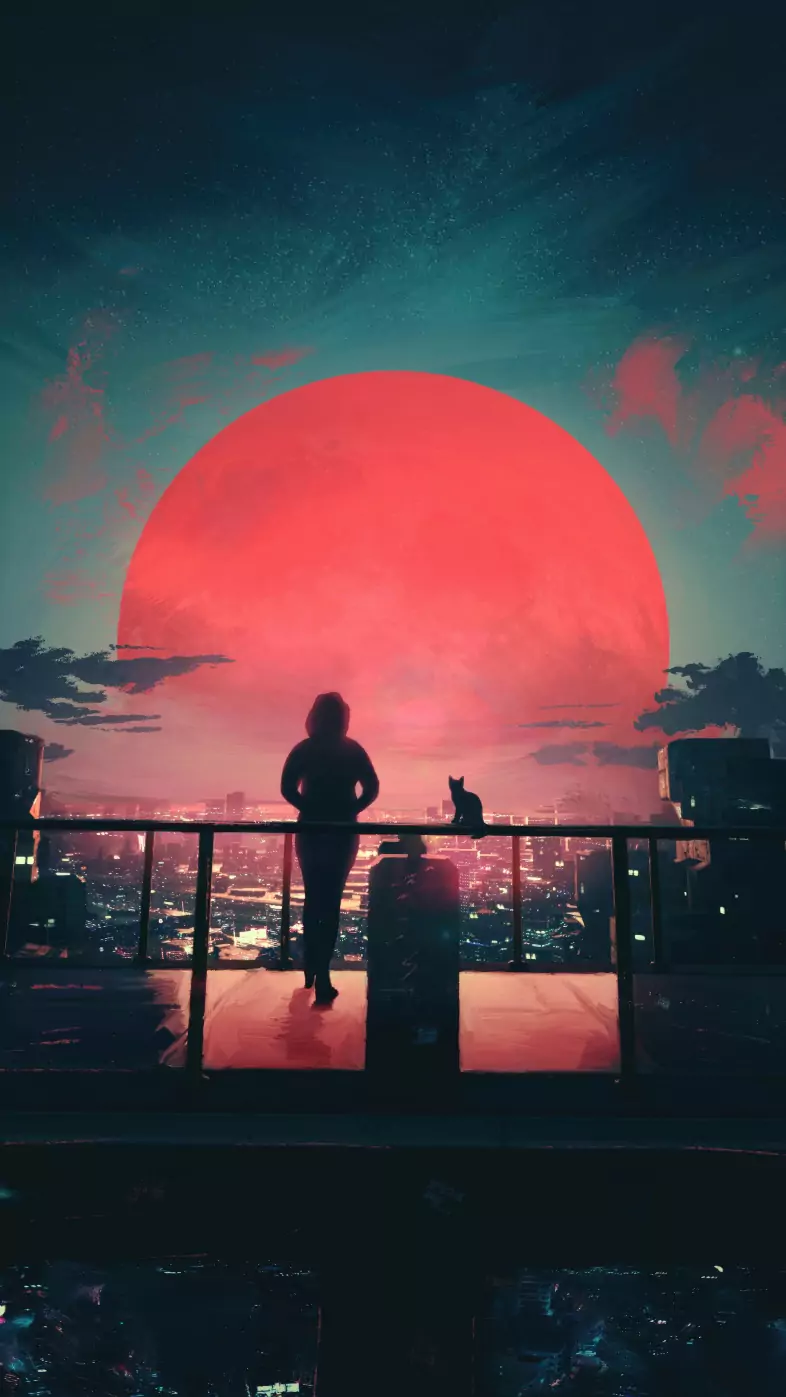 Alone girl wallpaper