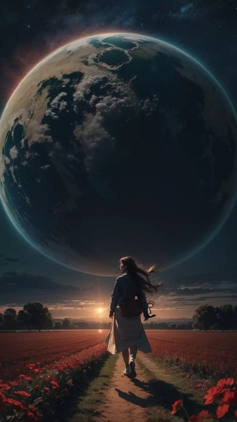 Alone girl wallpaper