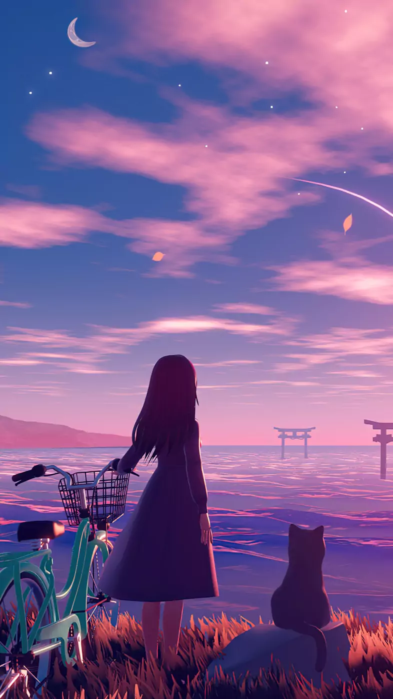 Alone girl wallpaper