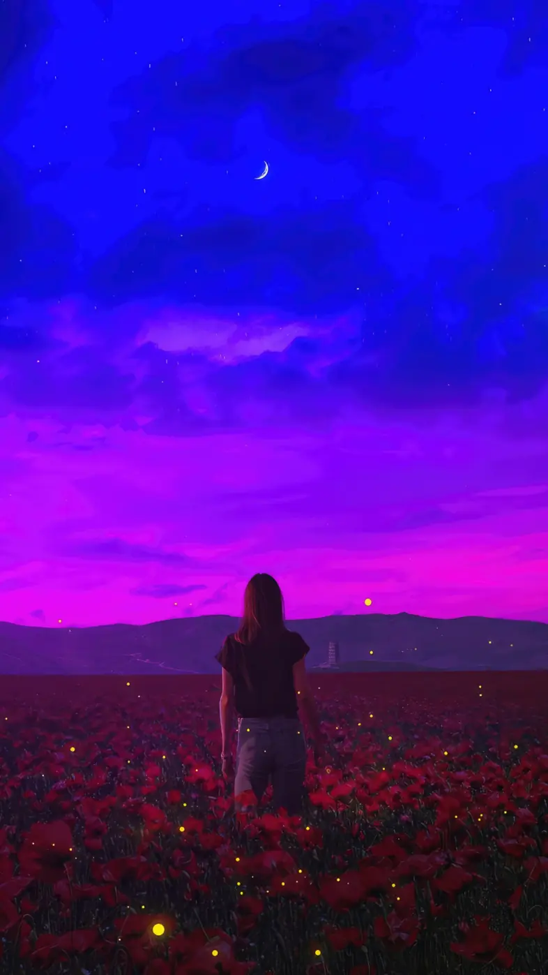 Alone girl wallpaper