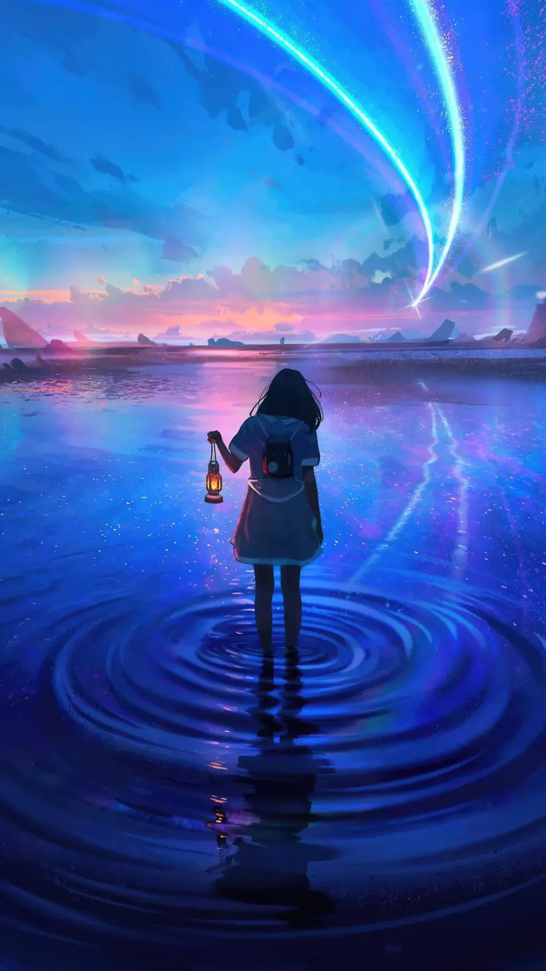 Alone girl wallpaper