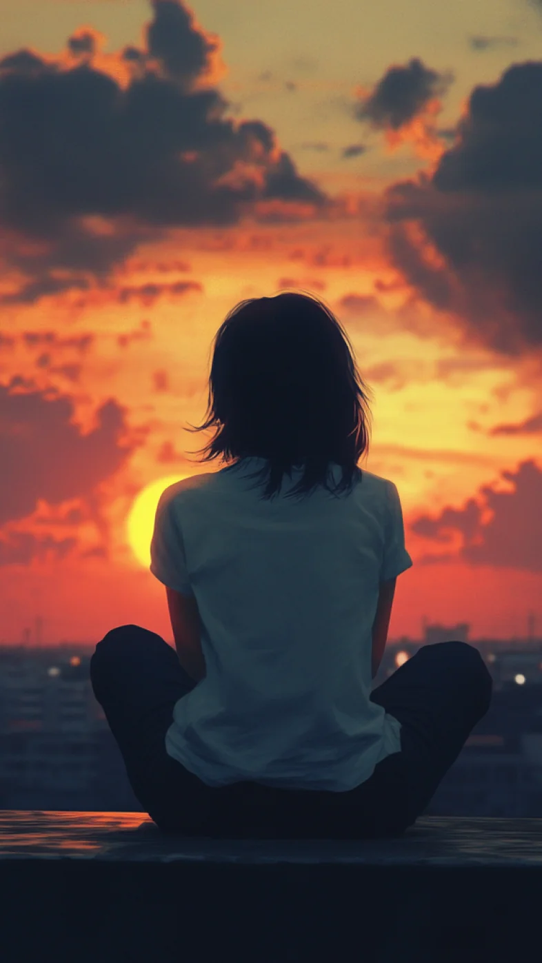 Alone girl wallpaper