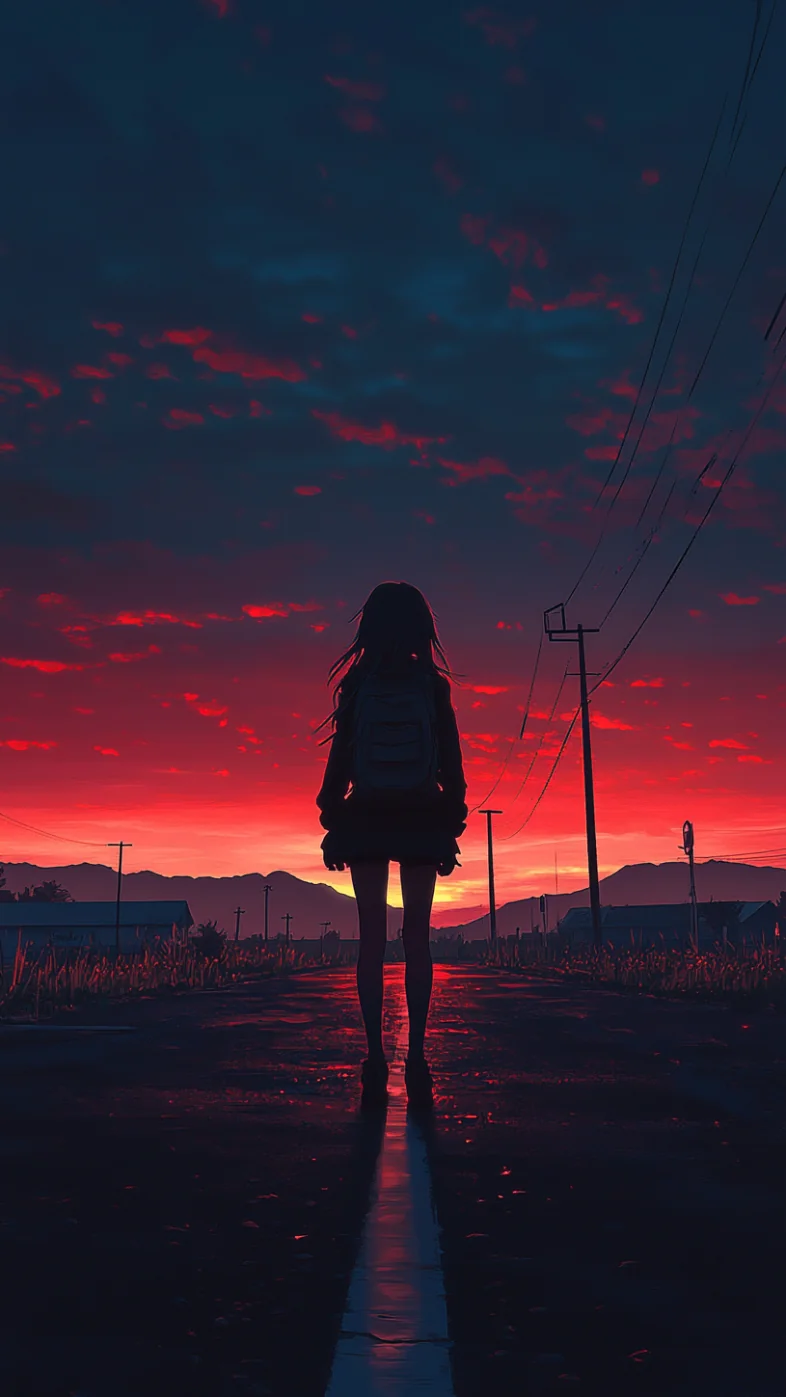 Alone girl wallpaper