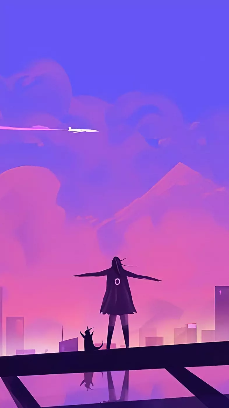 Alone girl wallpaper