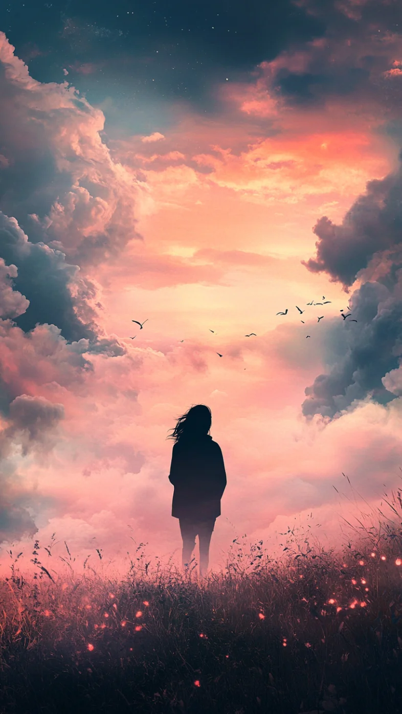 Alone girl wallpaper