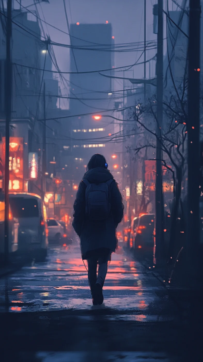 Alone girl wallpaper