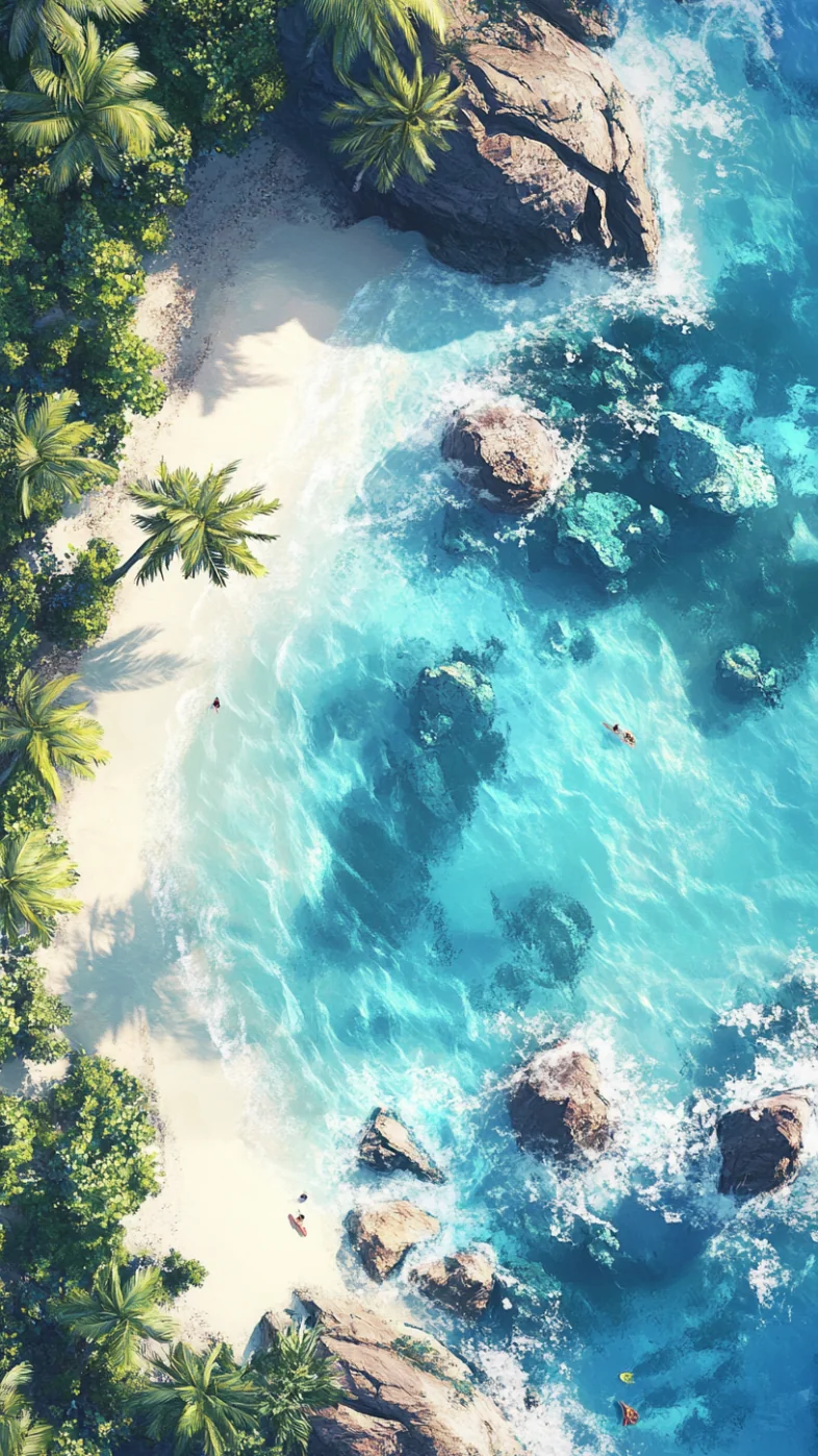 Beautiful beach  wallpaper