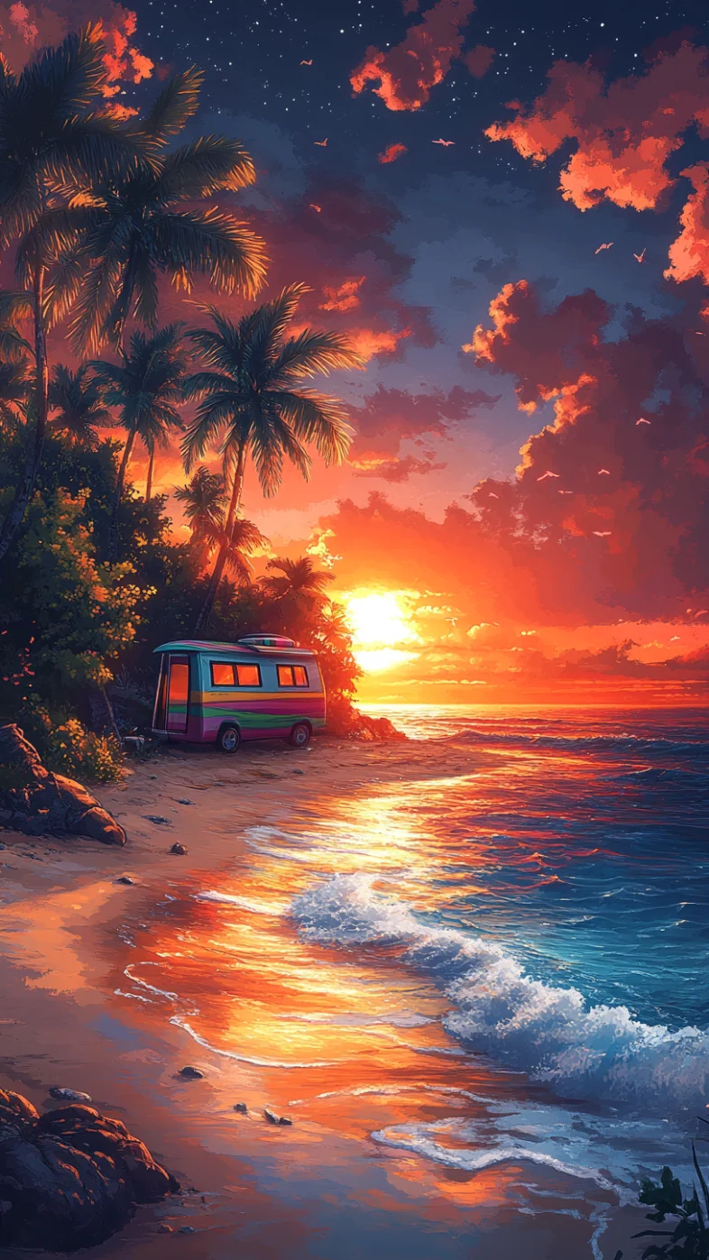 Beautiful beach  wallpaper