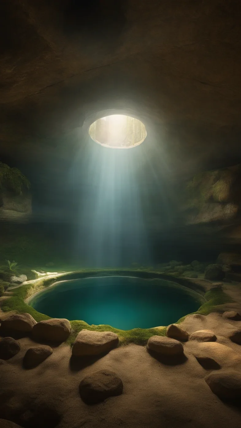 Beautiful cave wallpaper