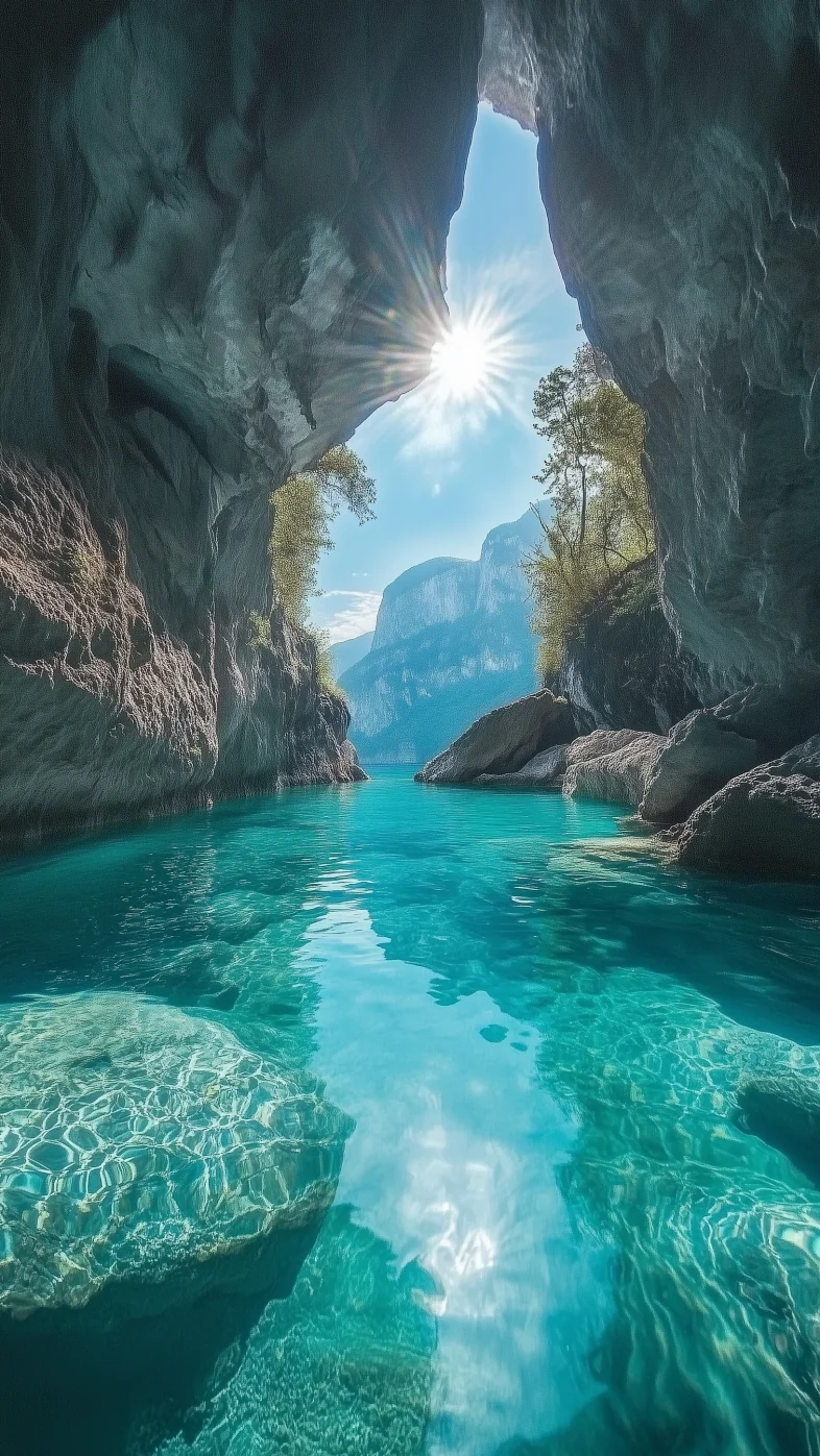 Beautiful cave wallpaper