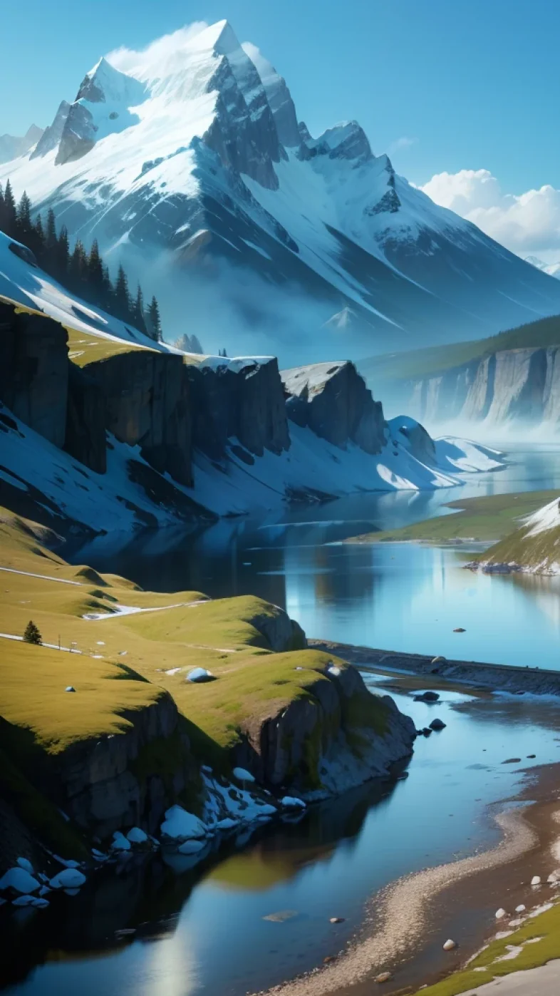 Beautiful mountains wallpaper