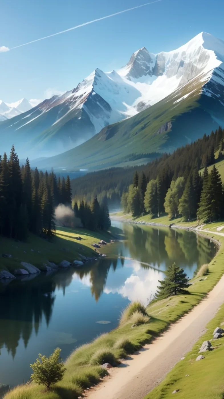 Beautiful mountains wallpaper