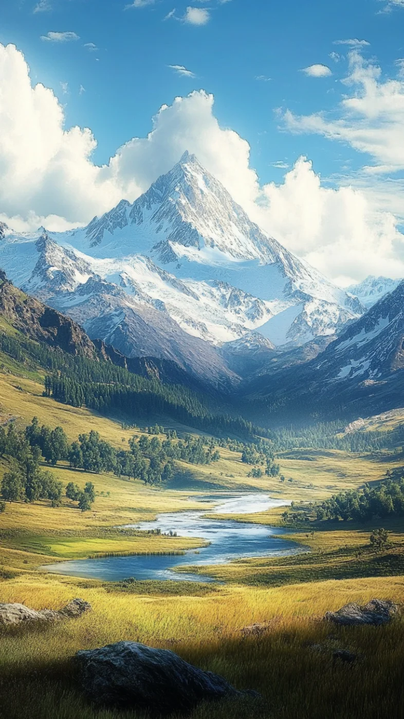 Beautiful mountains wallpaper