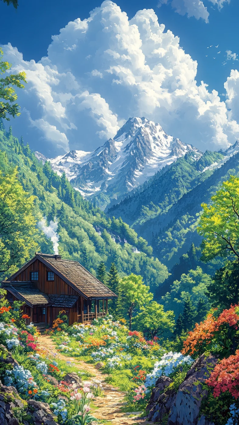 Beautiful mountains wallpaper