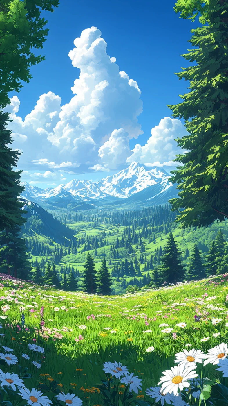 Beautiful mountains wallpaper