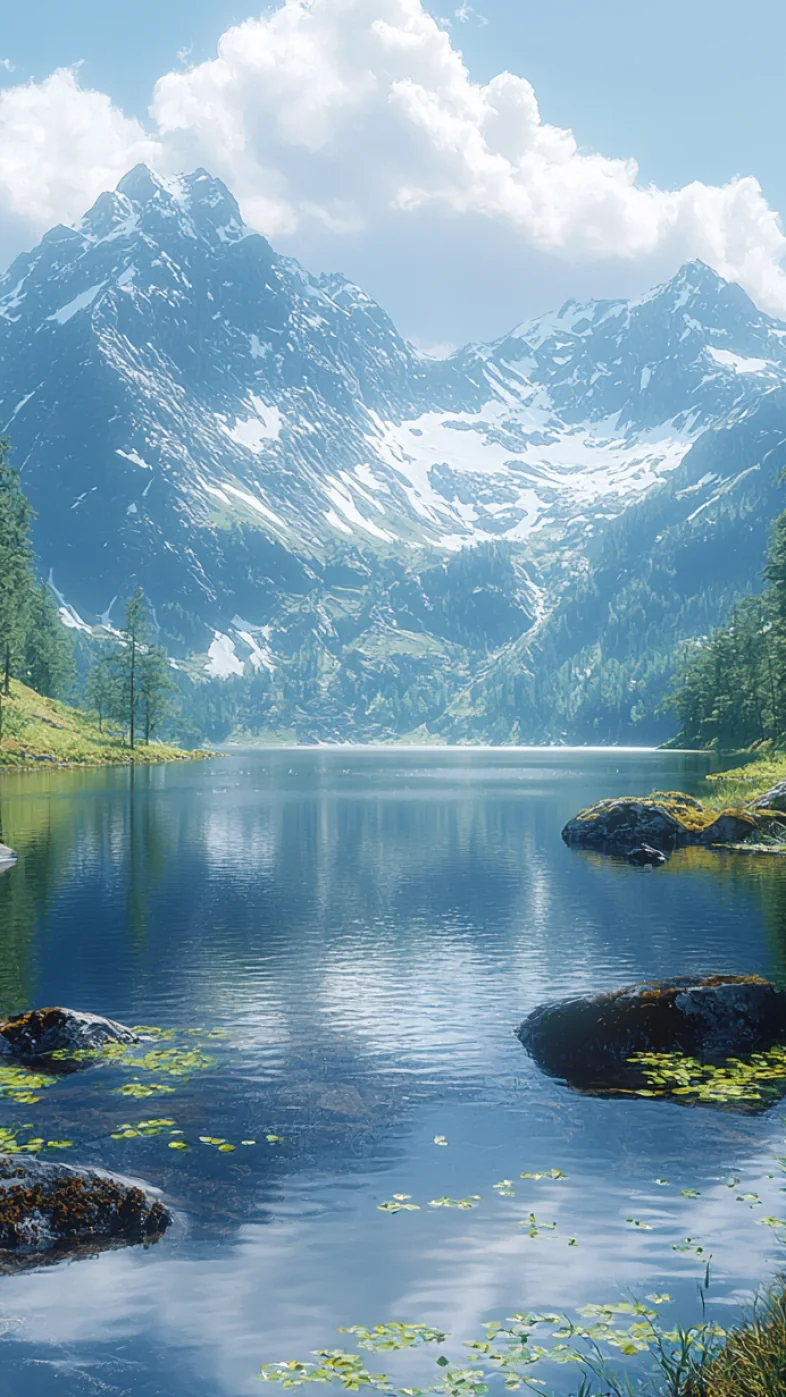 Beautiful mountains wallpaper