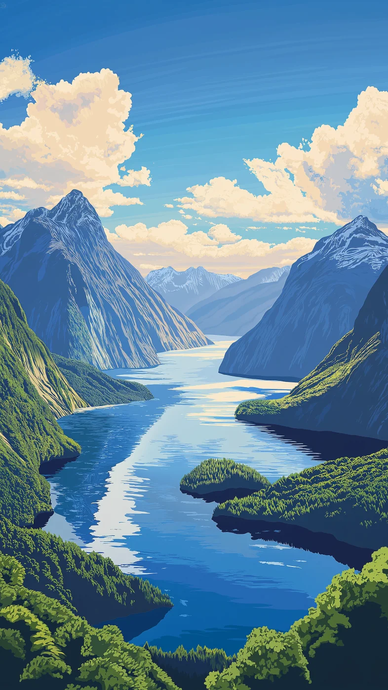 Beautiful mountains wallpaper