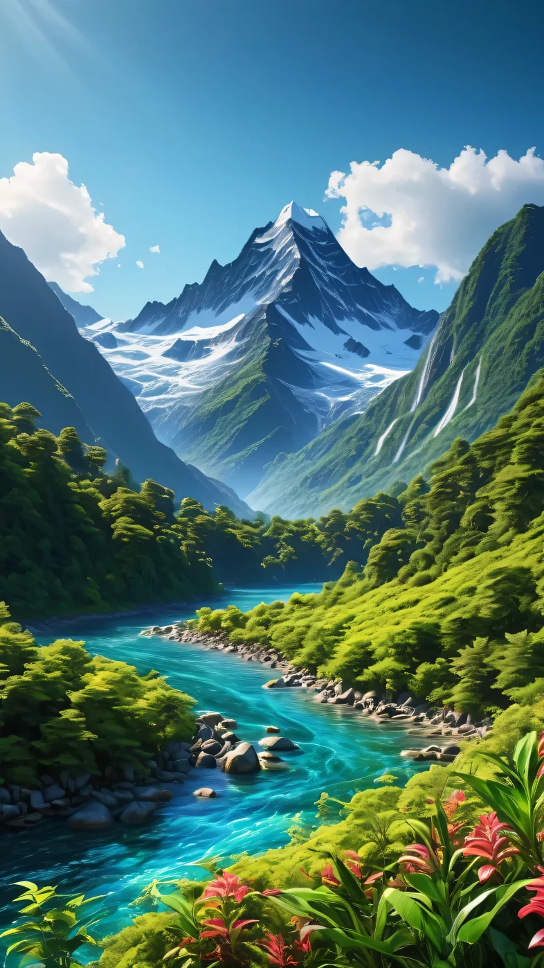 Beautiful mountains wallpaper