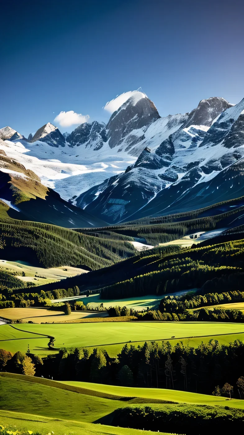 Beautiful mountains wallpaper