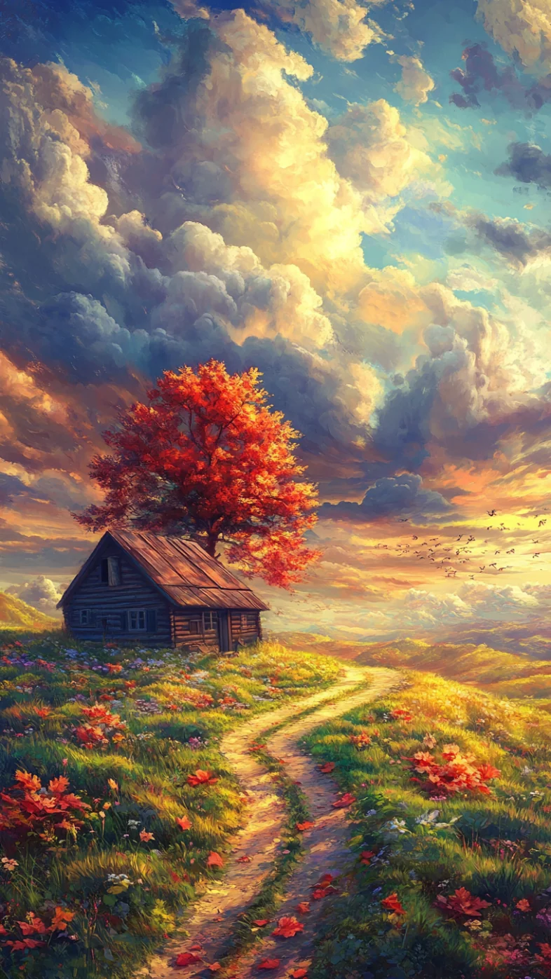 Beautiful nature art wallpaper