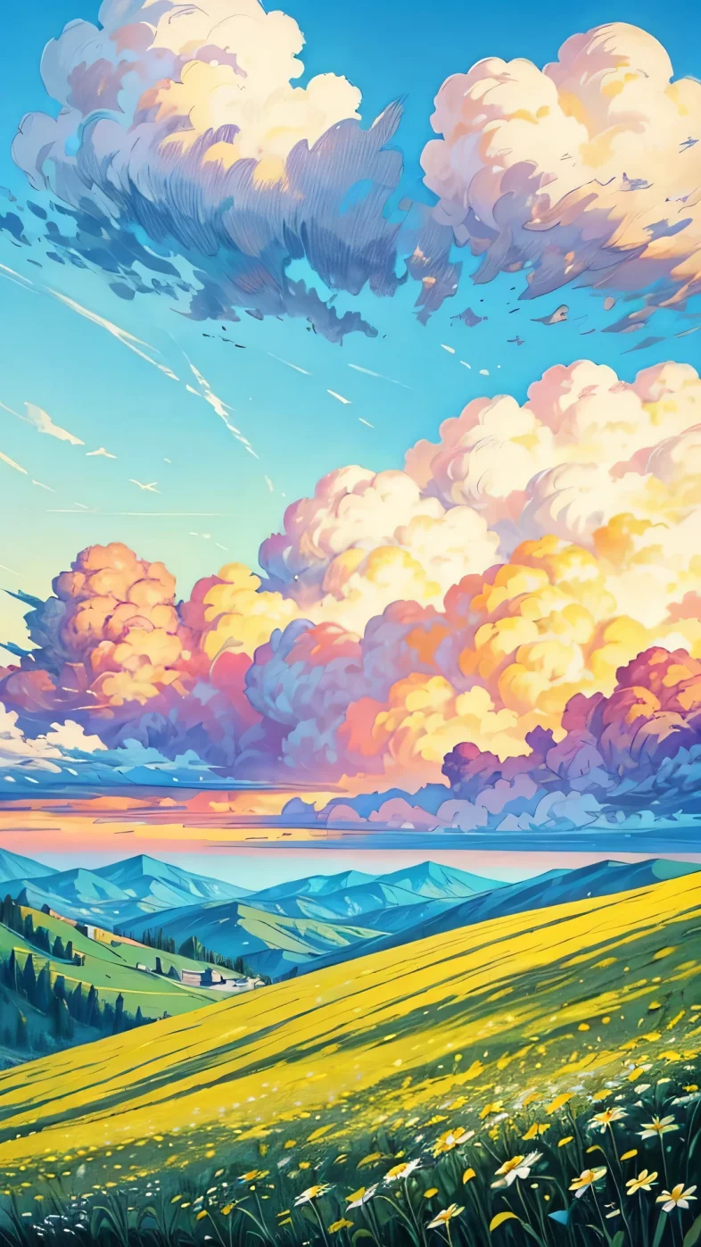 Beautiful nature art wallpaper