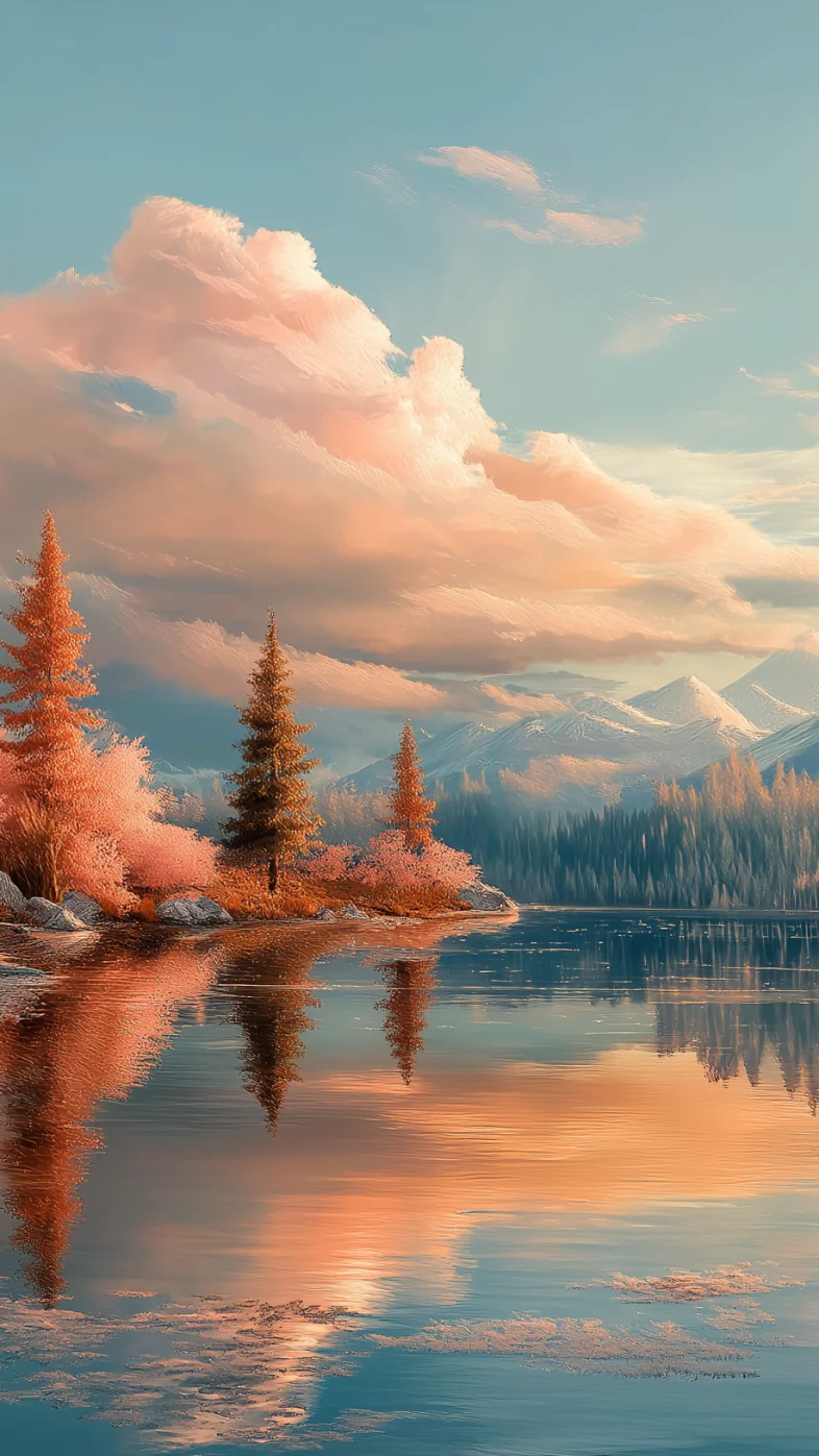 Beautiful nature art wallpaper