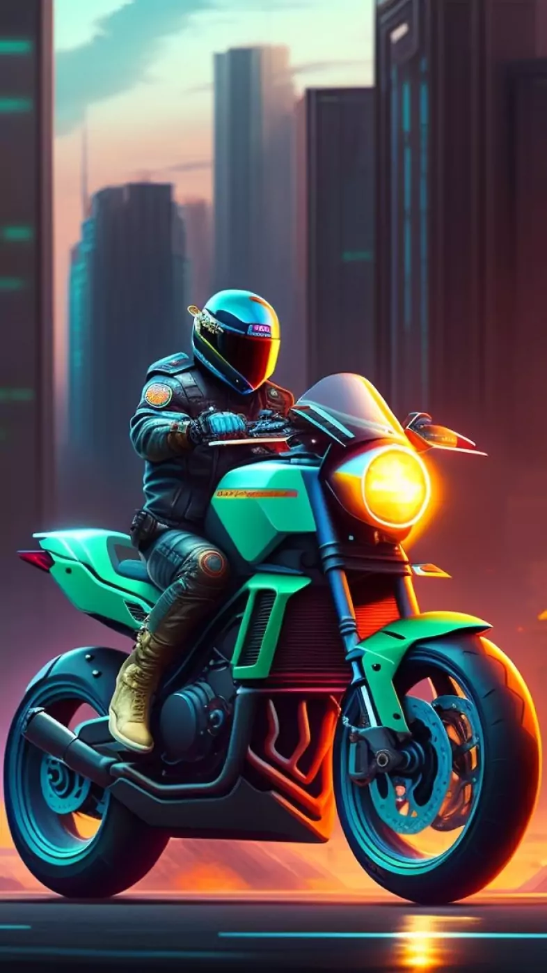 Bike boy wallpaper