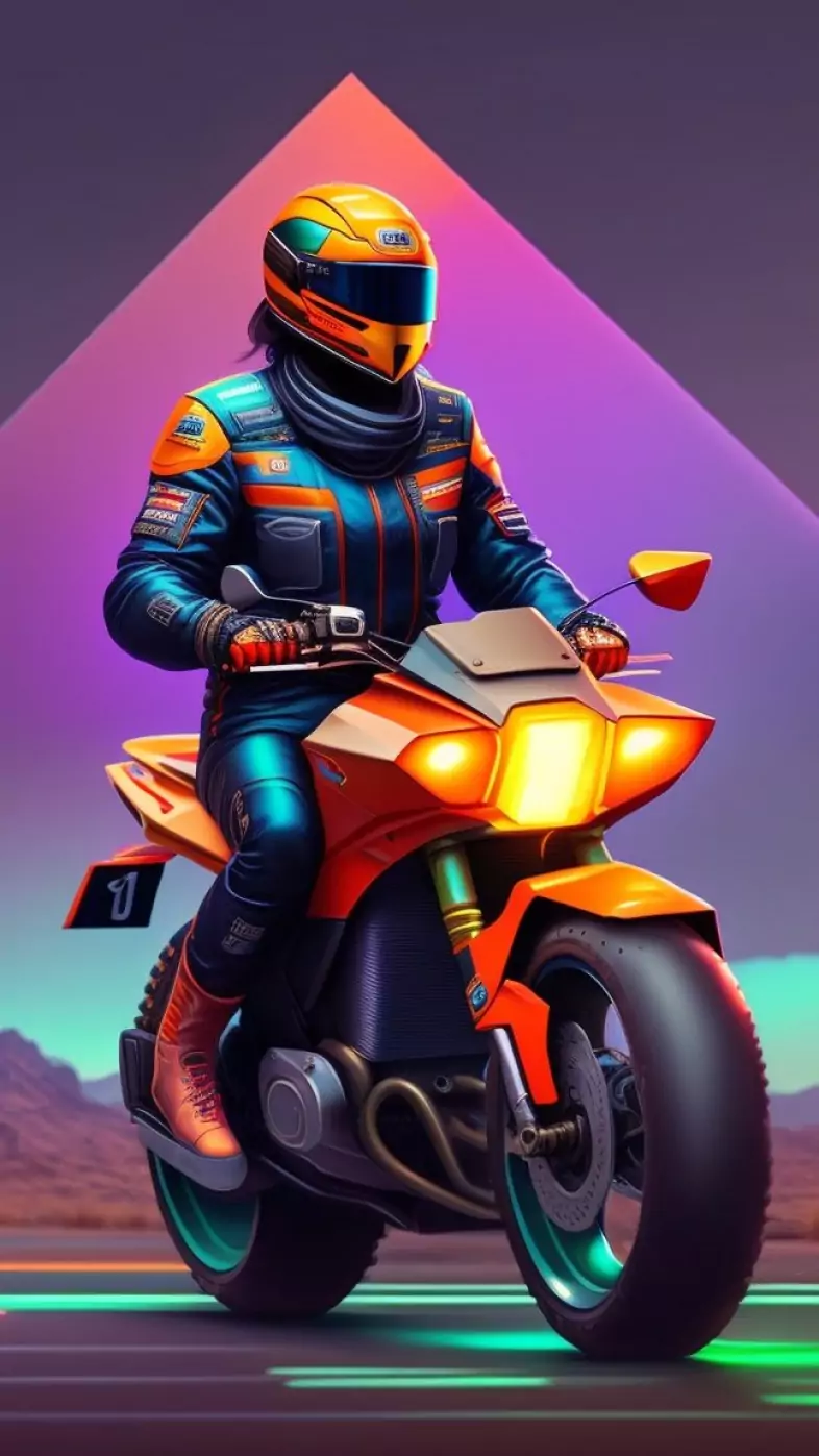 Bike boy wallpaper
