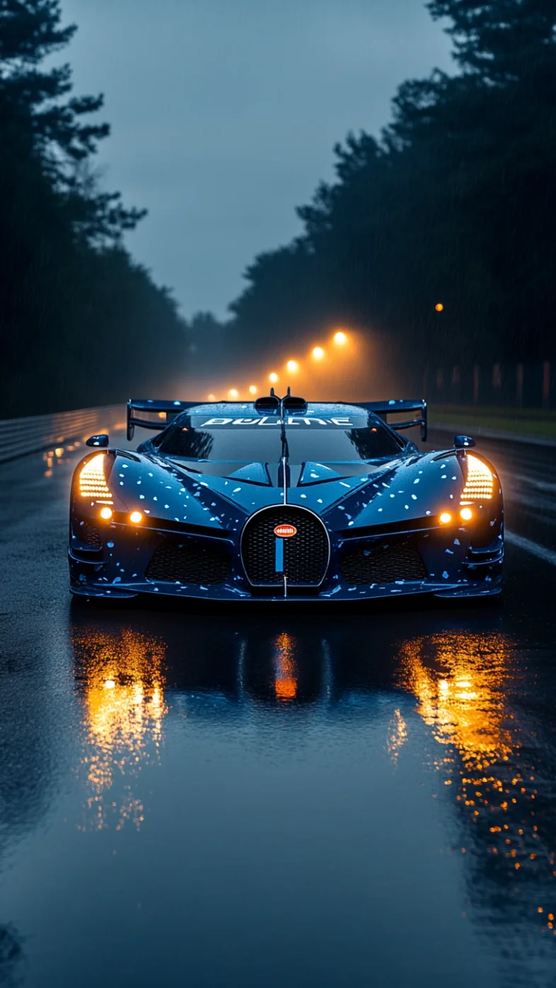 Bugatti Bolide midnight car wallpaper