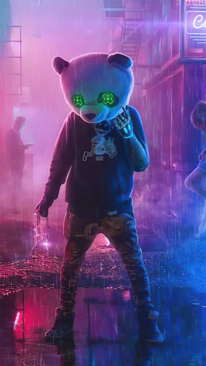 Cool gangster panda wallpaper