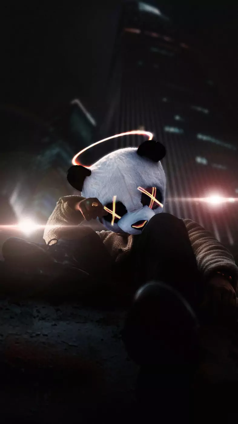 Cool mafia panda wallpaper