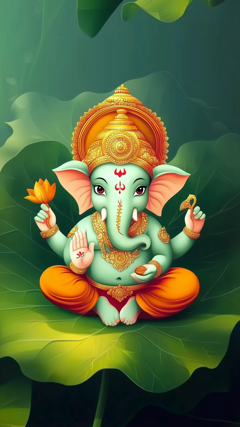 Cute Ganesha wallpaper