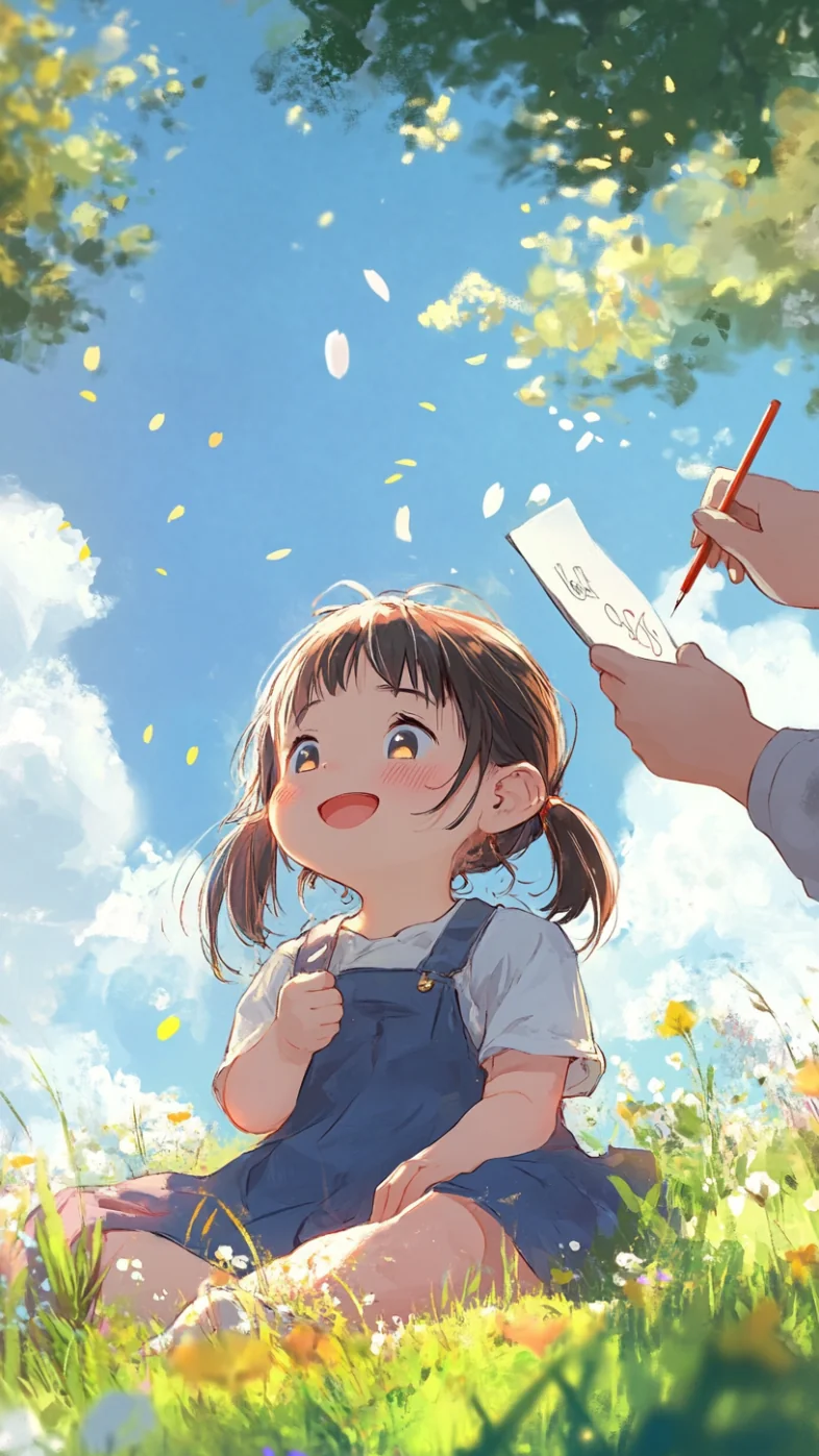 Cute little girl wallpaper