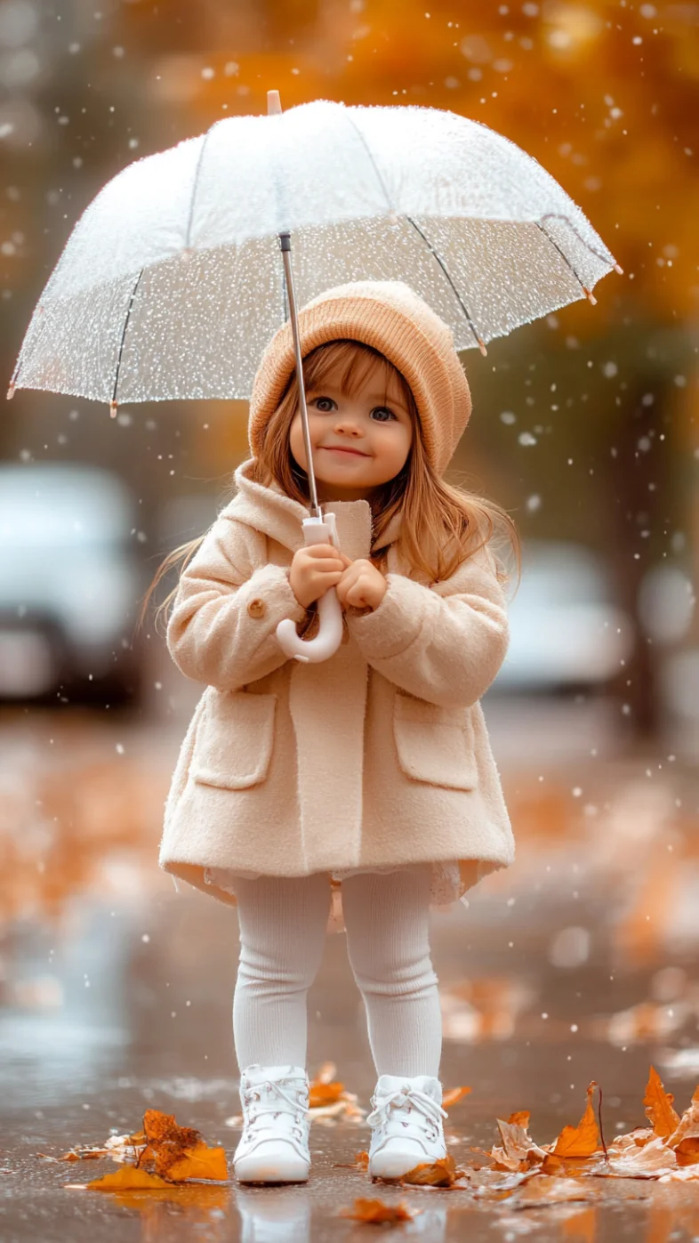 Cute little girl wallpaper