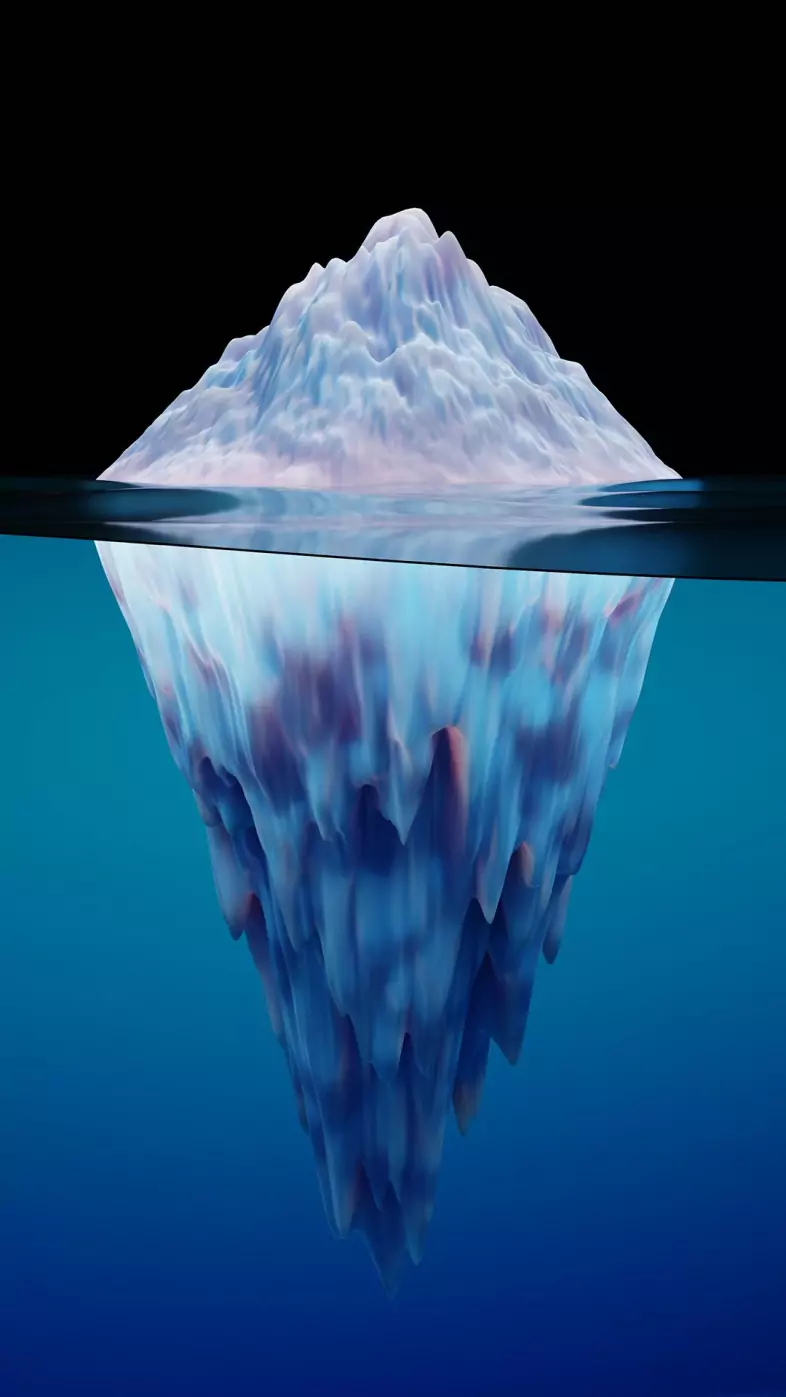 Digital WATER mountain wallpaper